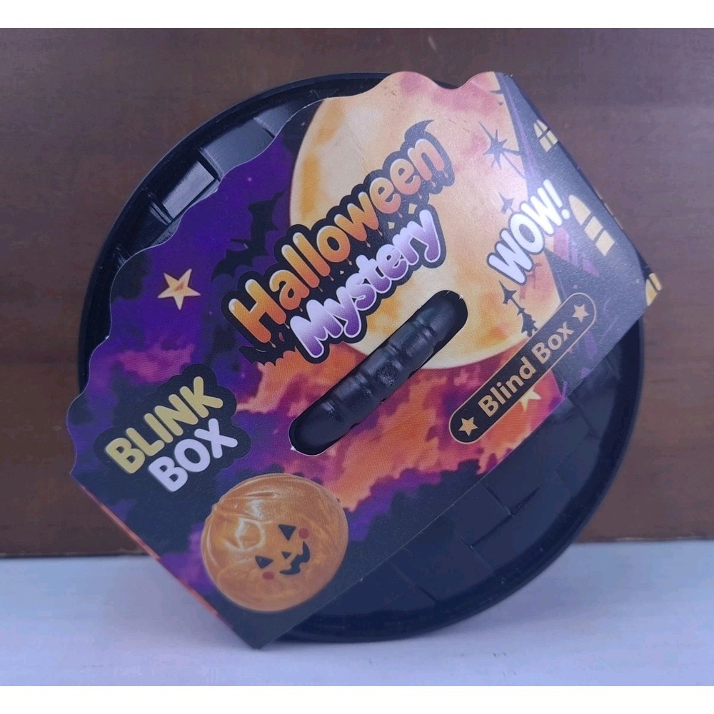 WOW Halloween Mystery Blink Box Blind Pack Blind Box, Black, Sealed